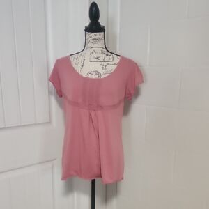 Old Navy Maternity Tee Shirt With Ruffle Size Medium